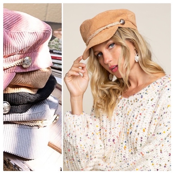 POL Newsboy Must Have Corduroy Hat - Picture 12 of 16